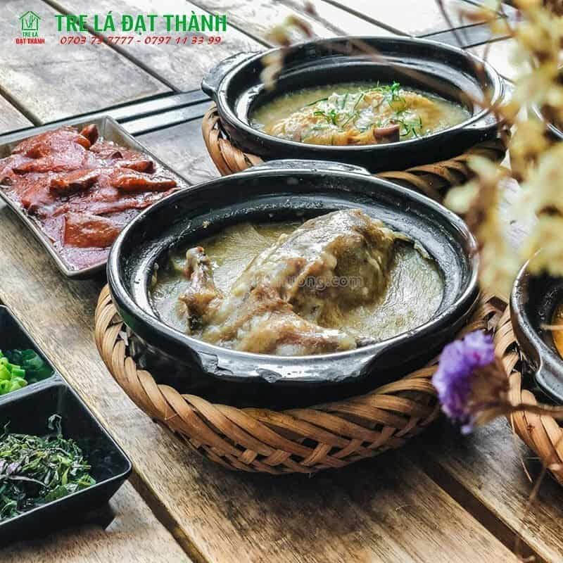 rế lót nồi bằng tre