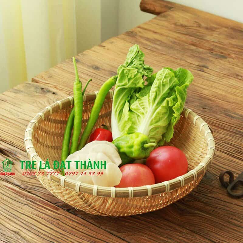 rổ tre đựng tr&aacute;i c&acirc;y