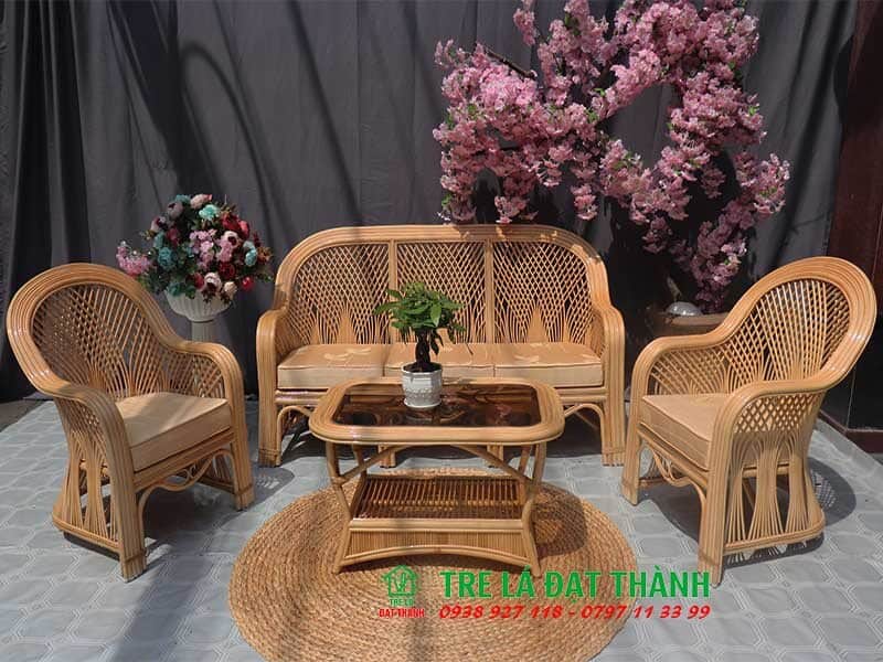 sofa ghế mây
