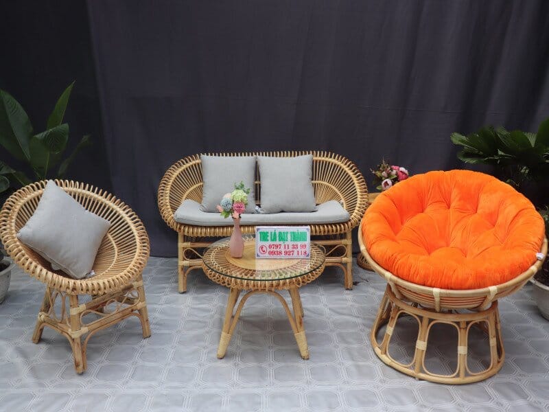 sofa mây