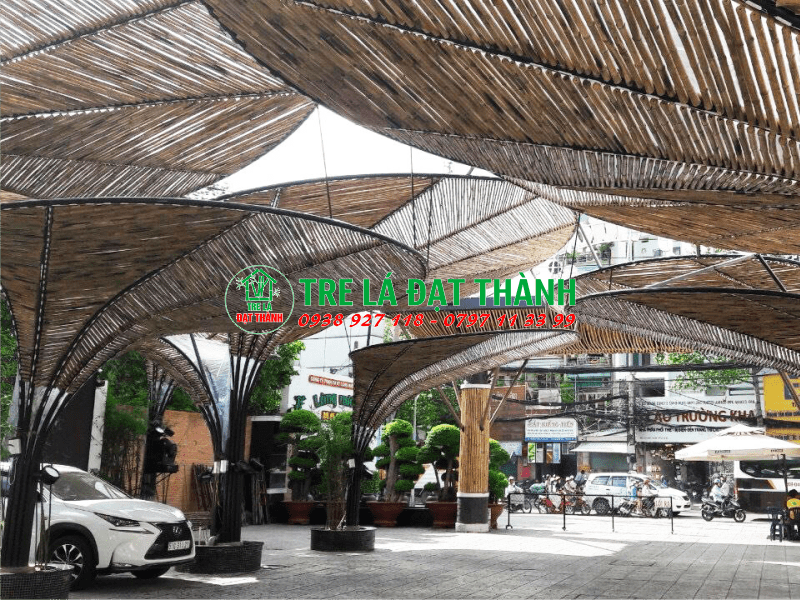 thi công cổng chào bằng tre thi công cổng chào bằng tre