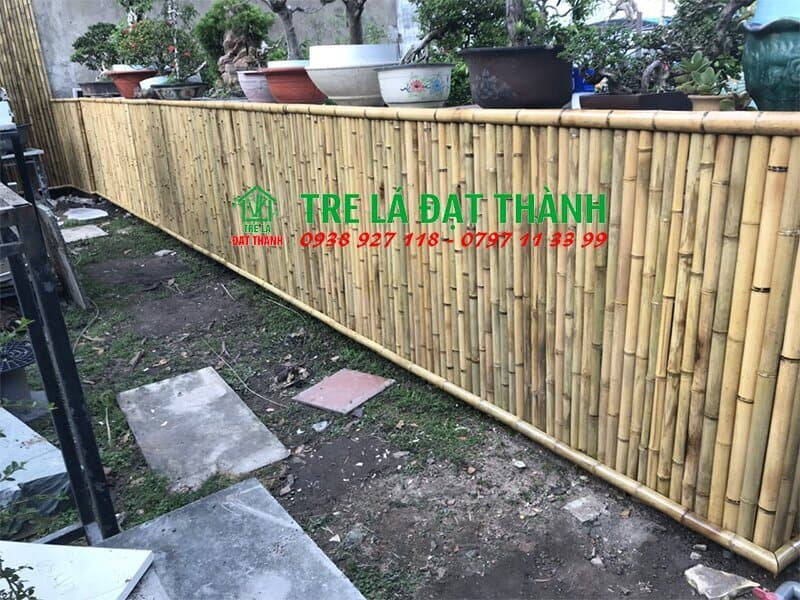 thi công hàng rào tre giá rẻ thi công hàng rào tre giá rẻ