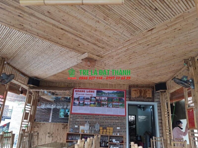 thi công trần bằng tre trúc thi công trần bằng tre trúc