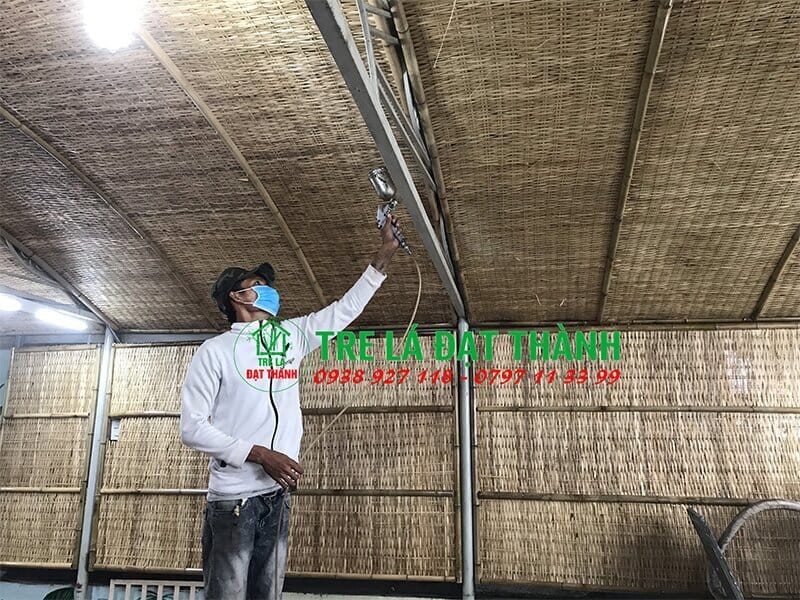 thi công trần cót ép tre giá rẻ thi công trần cót ép tre giá rẻ