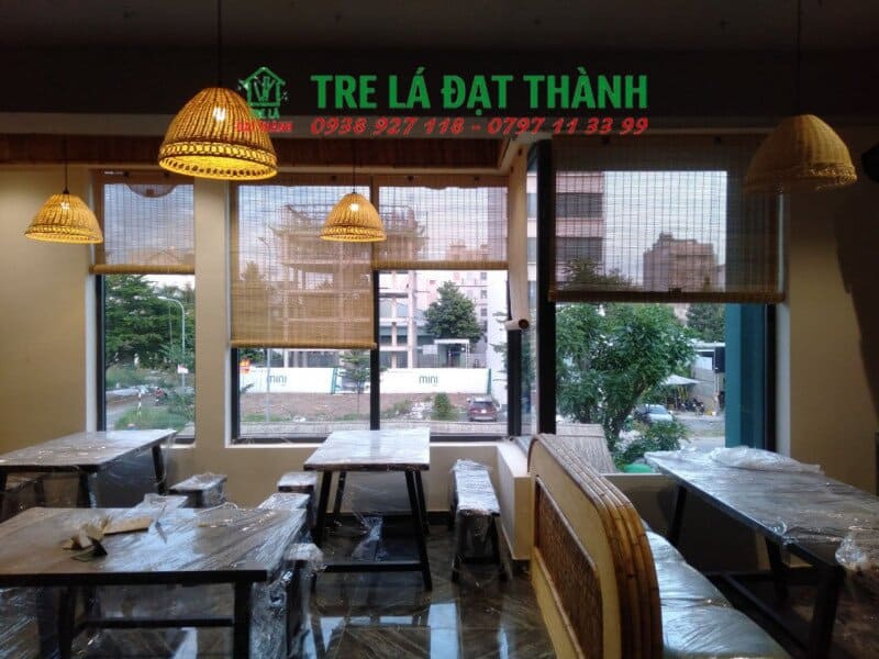 Thi c&ocirc;ng tre tr&uacute;c nh&agrave; h&agrave;ng quận 2