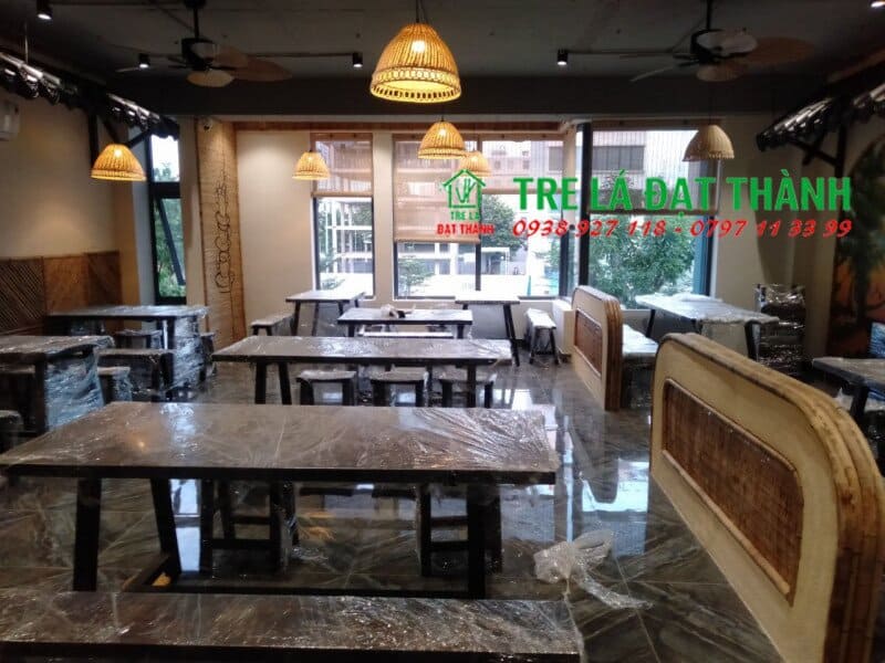 Thi c&ocirc;ng tre tr&uacute;c nh&agrave; h&agrave;ng quận 2