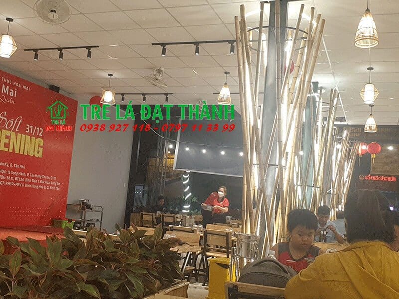 thi c&ocirc;ng tre tr&uacute;c qu&aacute;n hoa mai