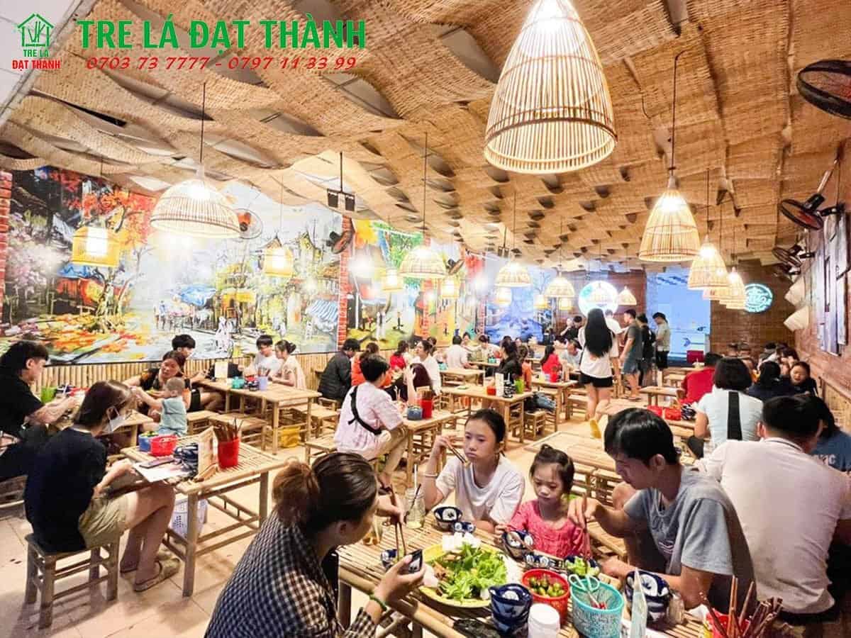 thi c&ocirc;ng trang tr&iacute; qu&aacute;n b&uacute;n đậu mắm t&ocirc;m