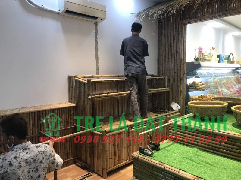 thiết kế tre tr&uacute;c si&ecirc;u thị tr&aacute;i c&acirc;y S Market24H