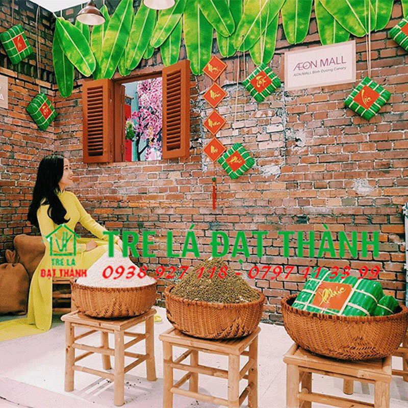 th&uacute;ng trang tr&iacute; tết