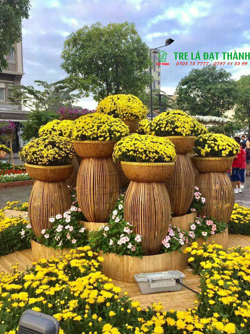 th&uacute;ng trang tr&iacute; Tết