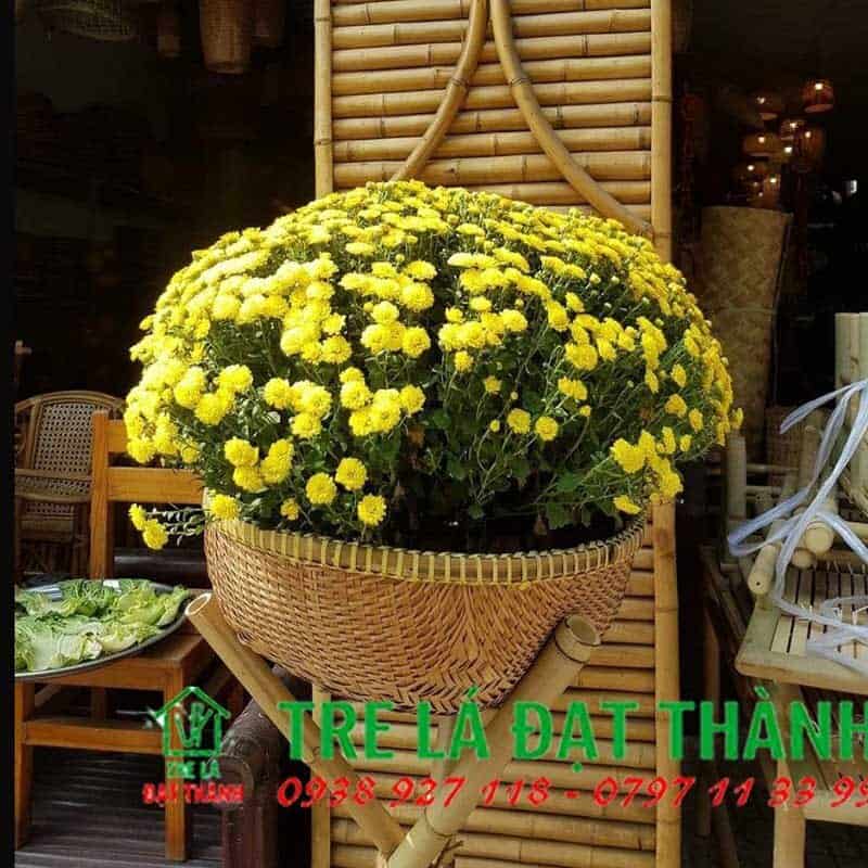 th&uacute;ng tre trang tr&iacute; Tết