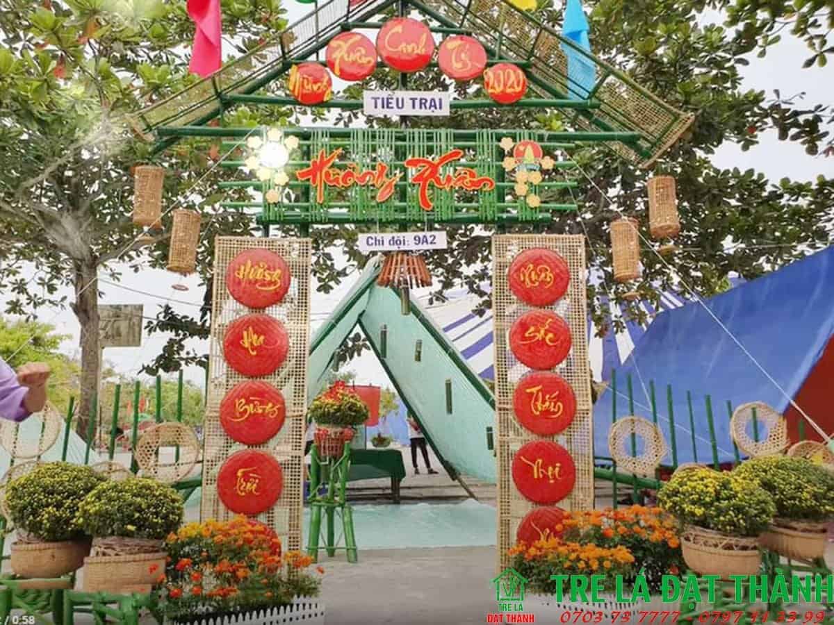 c&aacute;ch trang tr&iacute; cổng nh&agrave; ng&agrave;y tết