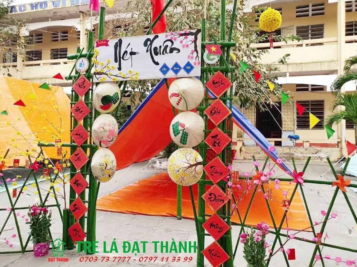 cổng trang tr&iacute; tết
