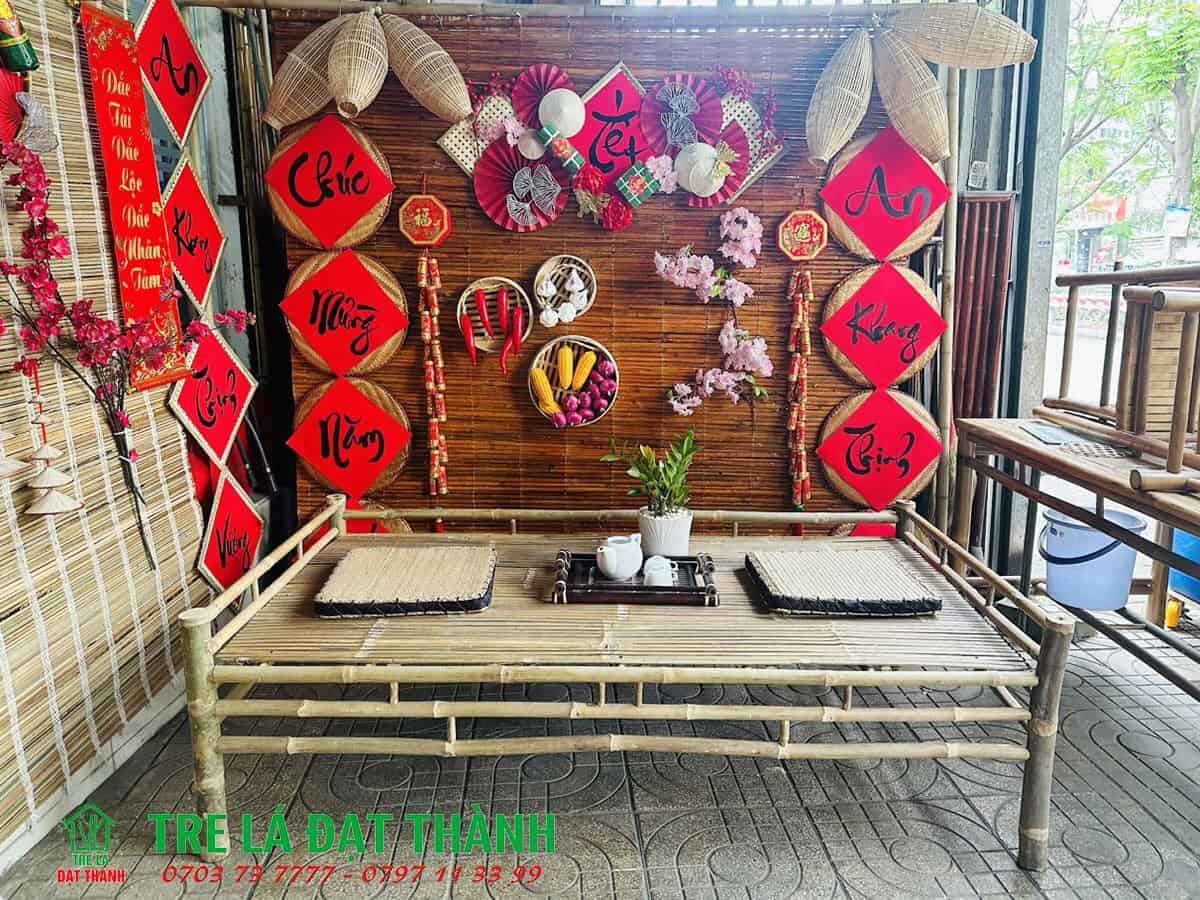 mẫu trang tr&iacute; tiểu cảnh tết