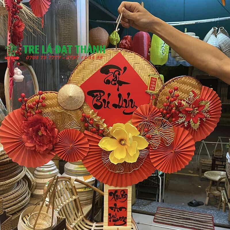 mẹt tre trang trí Tết