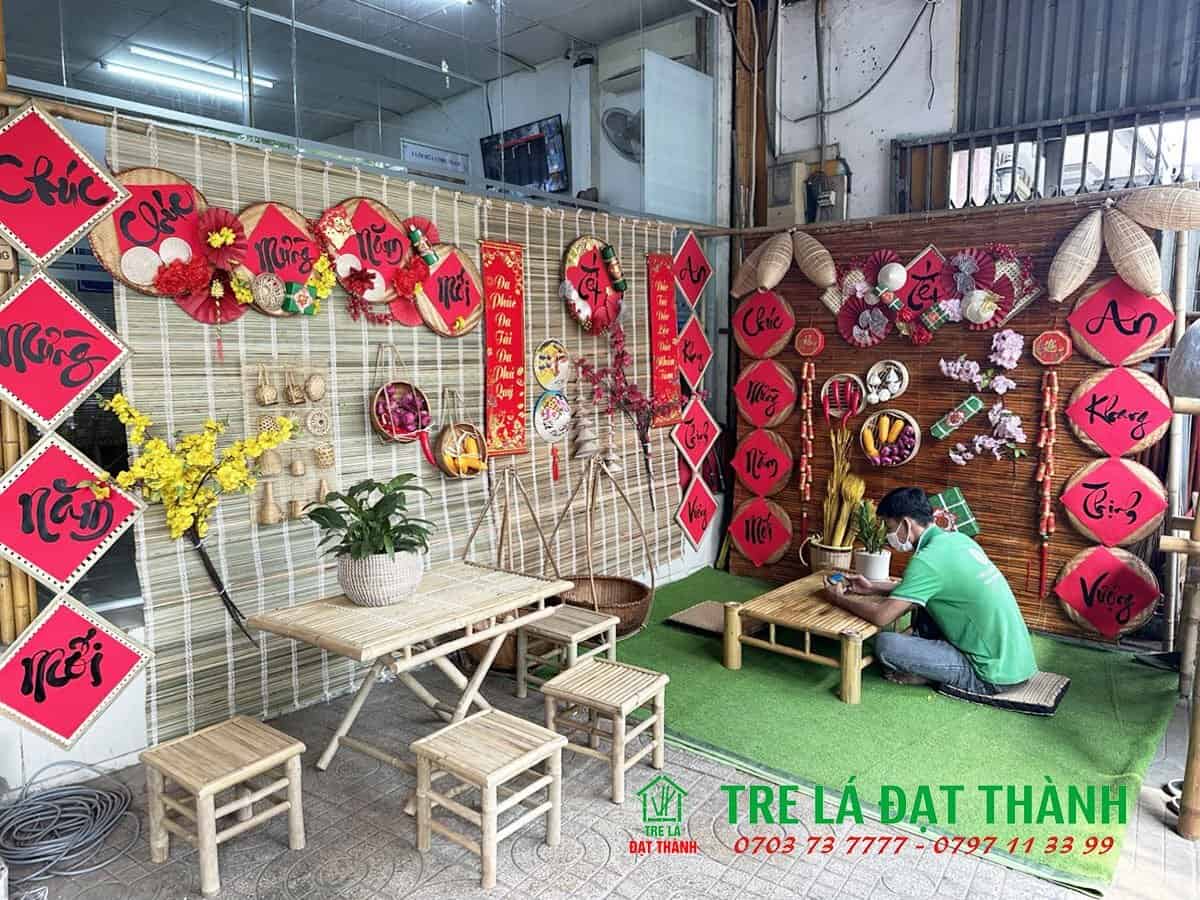 tiểu cảnh tết trong nh&agrave;