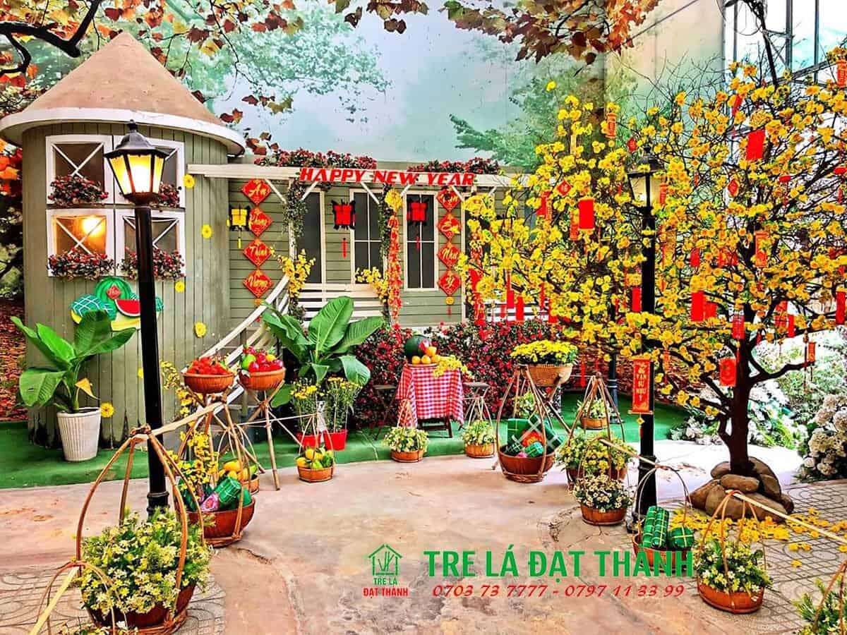 trang tr&iacute; c&acirc;y mai trong nh&agrave;