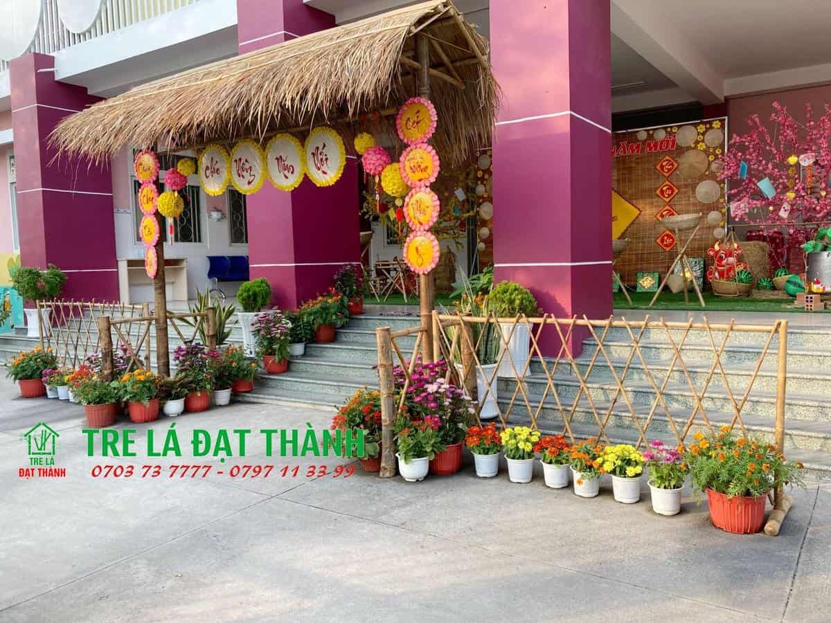 Trang trí cổng chào Tết Trang trí cổng chào Tết