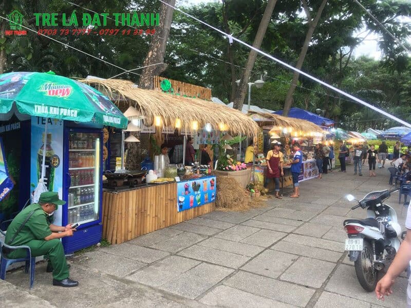 trang trí gian hàng ẩm thực trường học trang trí gian hàng ẩm thực trường học