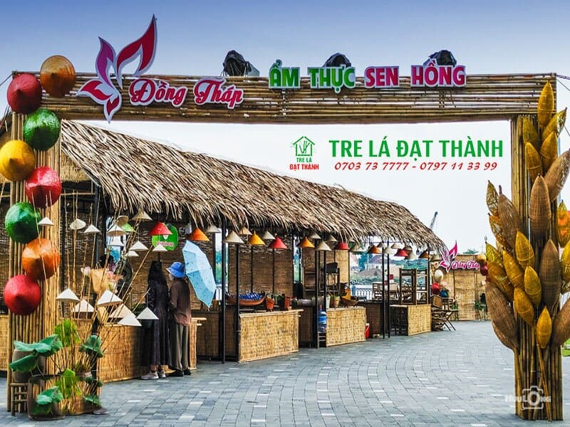 trang trí gian hàng ẩm thực trang trí gian hàng ẩm thực