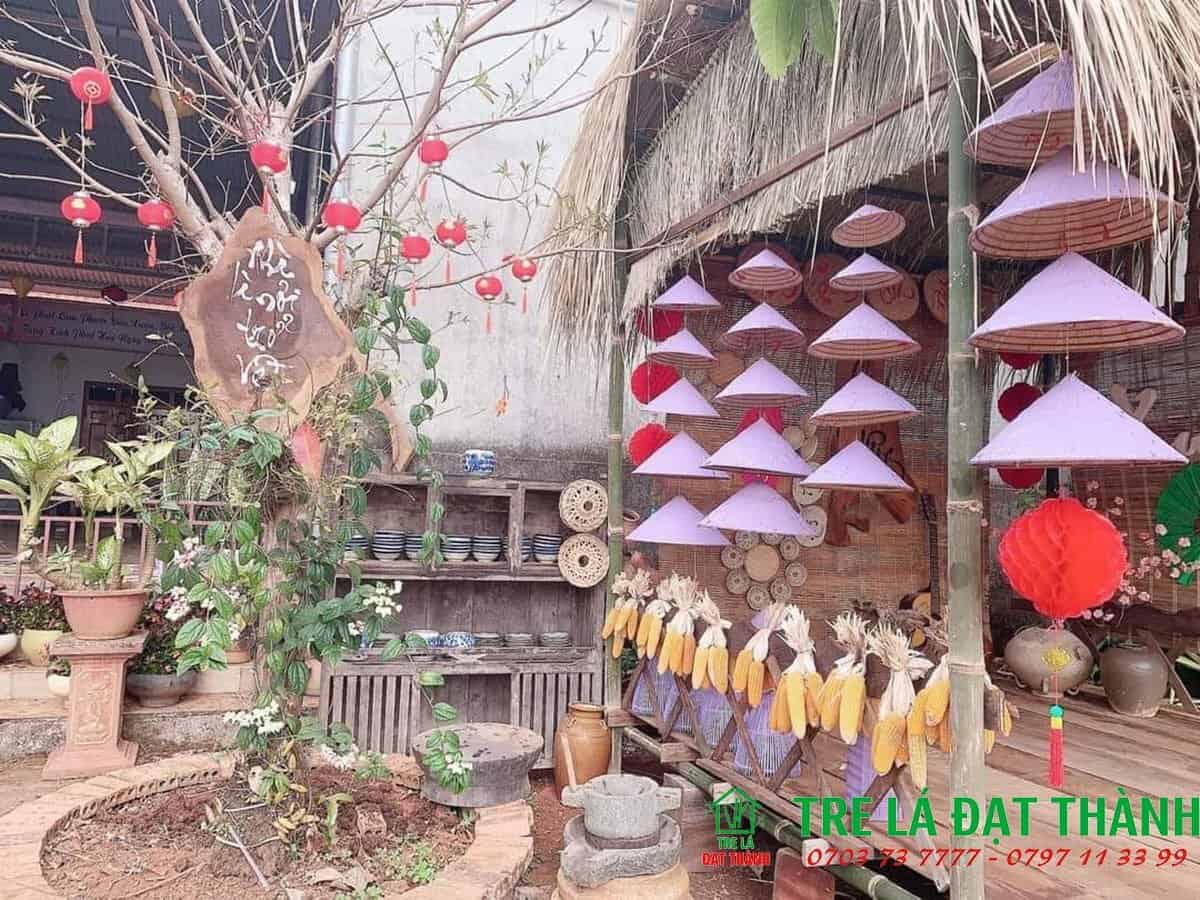 trang tr&iacute; nh&agrave; l&aacute; tết