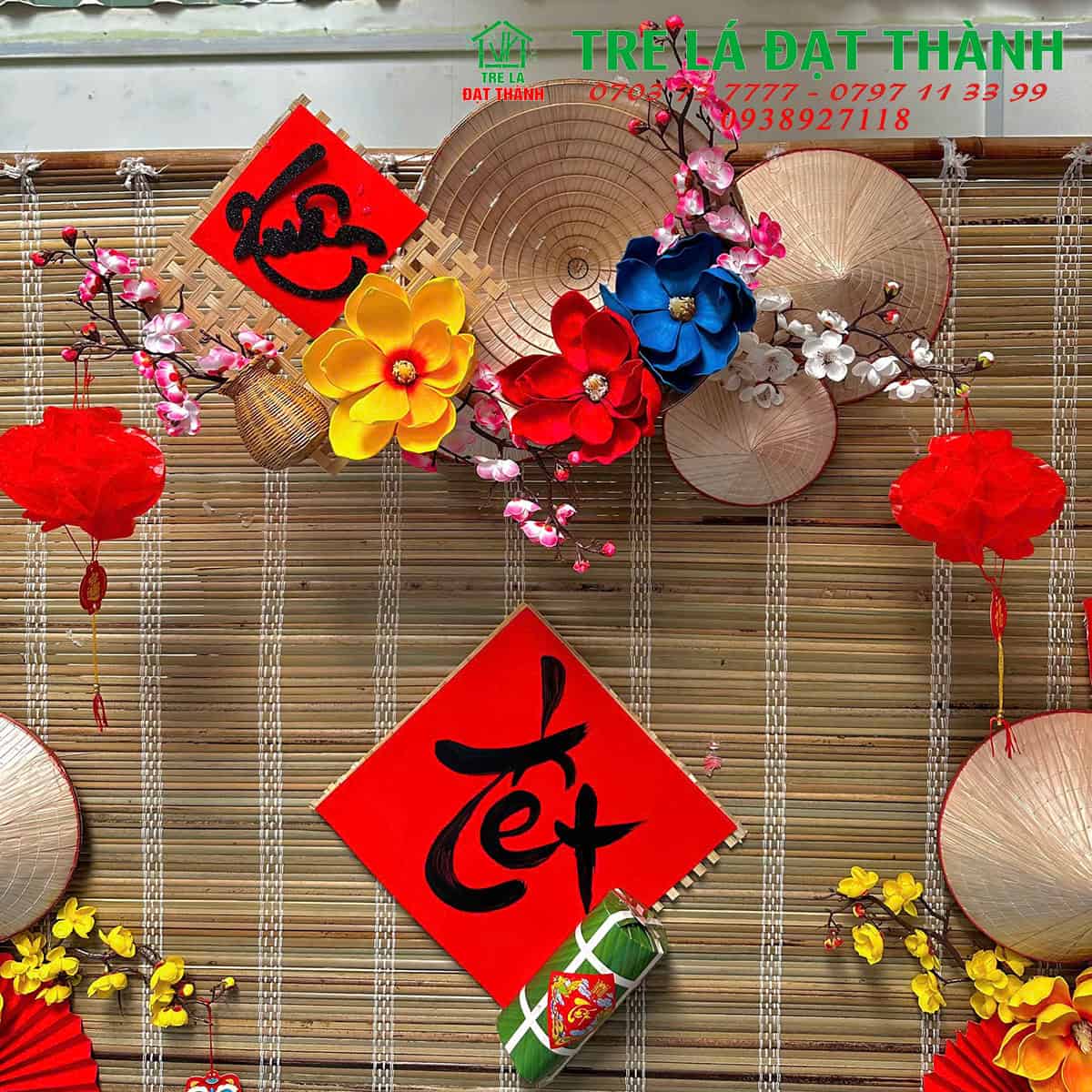 Trang Tr&iacute; Ph&ograve;ng Kh&aacute;ch Ng&agrave;y Tết