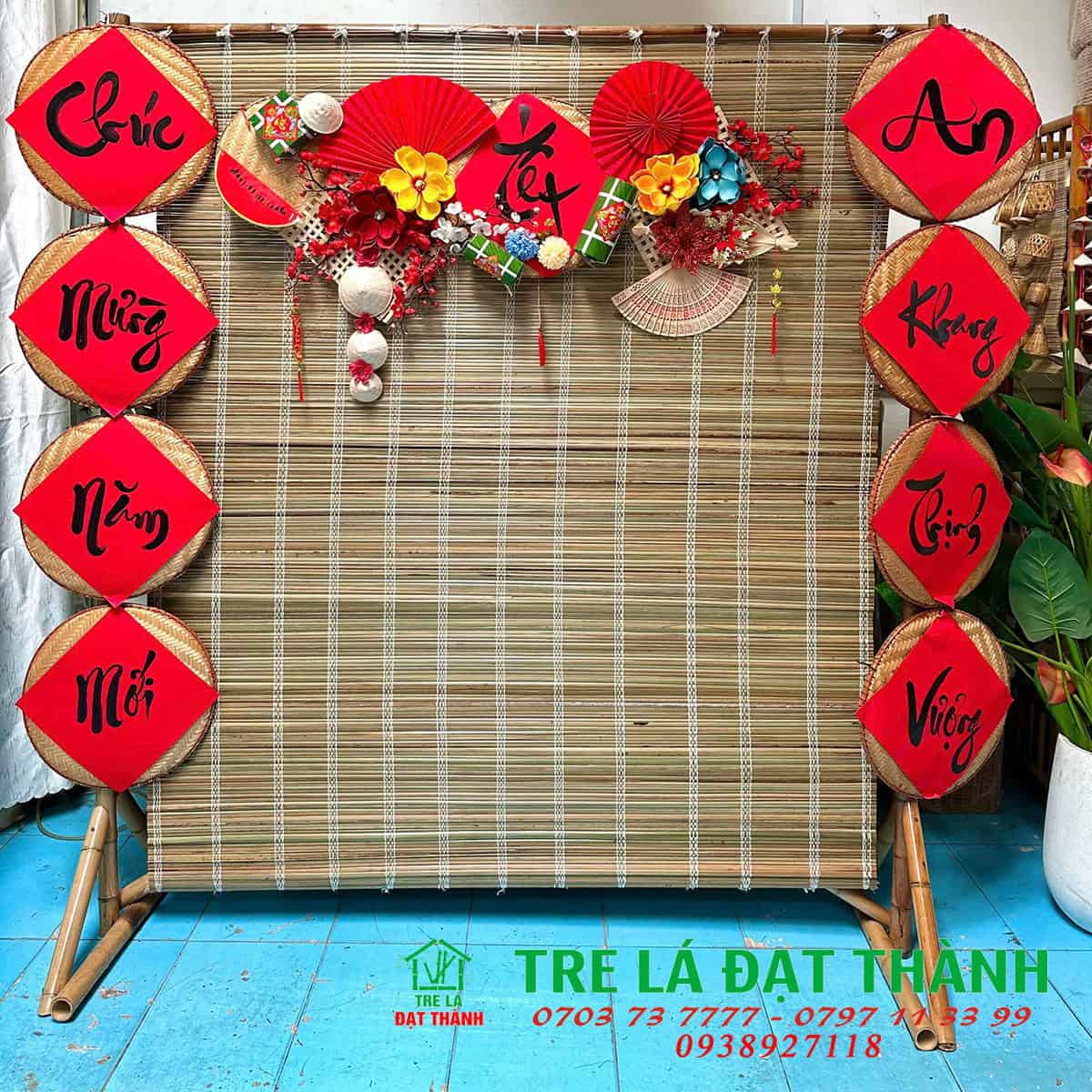 Trang Tr&iacute; Ph&ograve;ng Kh&aacute;ch Ng&agrave;y Tết