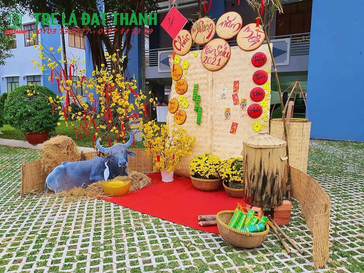 trang trí tết mầm non đẹp trang trí tết mầm non đẹp
