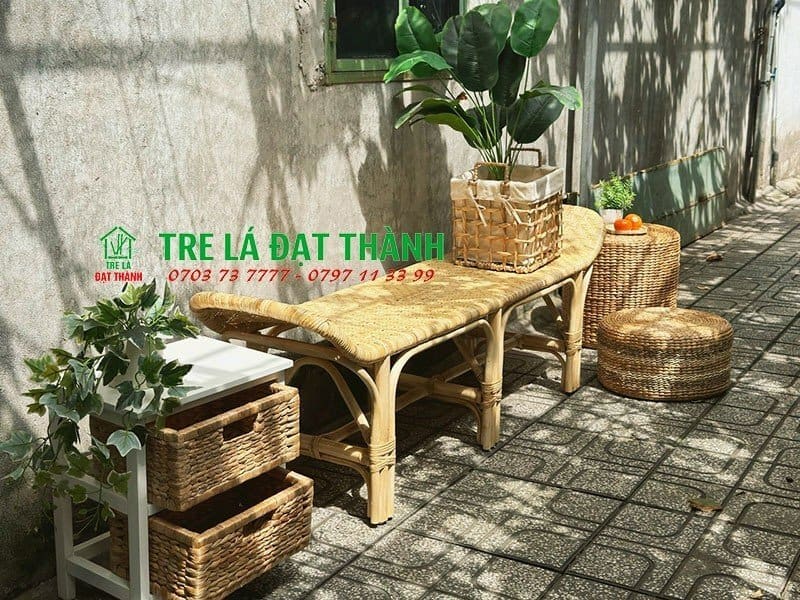 xu hướng nội thất m&acirc;y tre