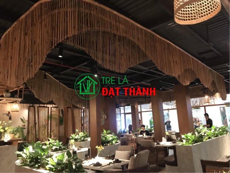 trang trí trần tre trúc trang trí trần tre trúc