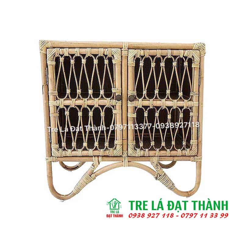 tủ m&acirc;y tre đan TMTD004
