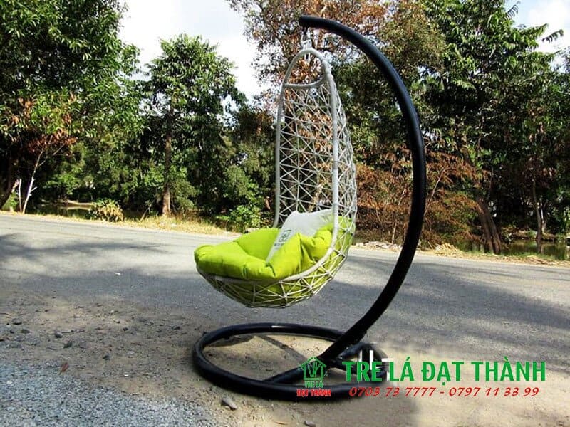 ghế x&iacute;ch đu nhựa giả m&acirc;y