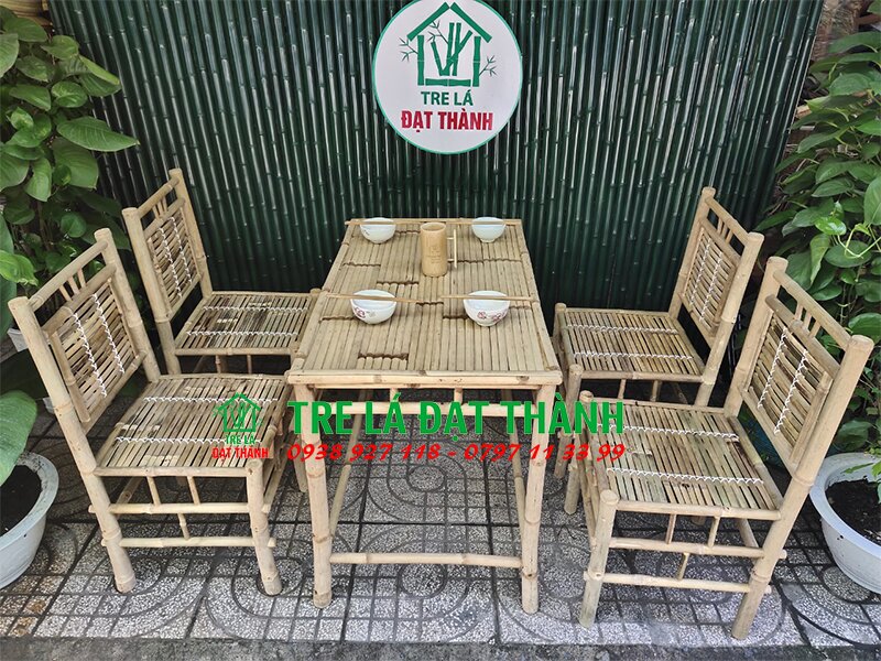 Xưởng Sản Xuất Bàn Ghế Mây Tre