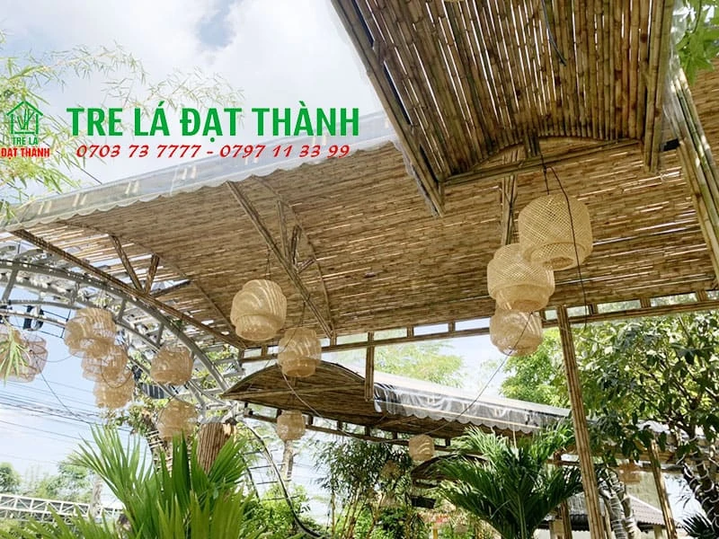 Thi Công Mái Che Bằng Tre Thi Công Mái Che Bằng Tre