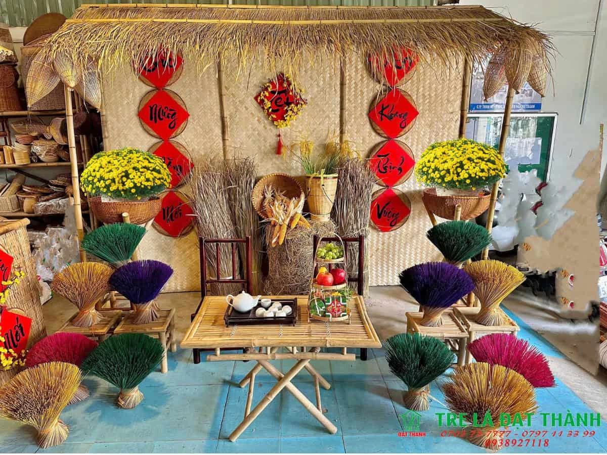Decor Gian Hàng Trang Trí Hội Chợ Tết