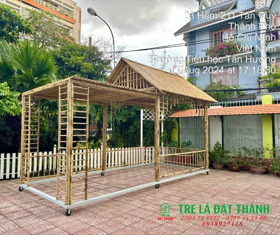 Thi Công Nhà Tre Trường Tiểu Học Tân Hương