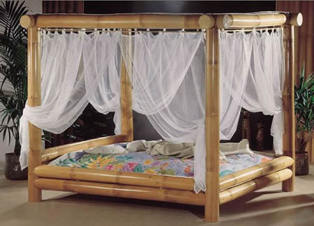 Giường Ngủ Làm Bằng Tre - GT015