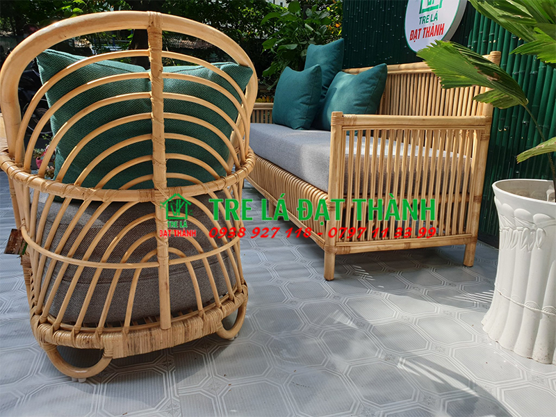 Sofa Mây Tre – SFM006