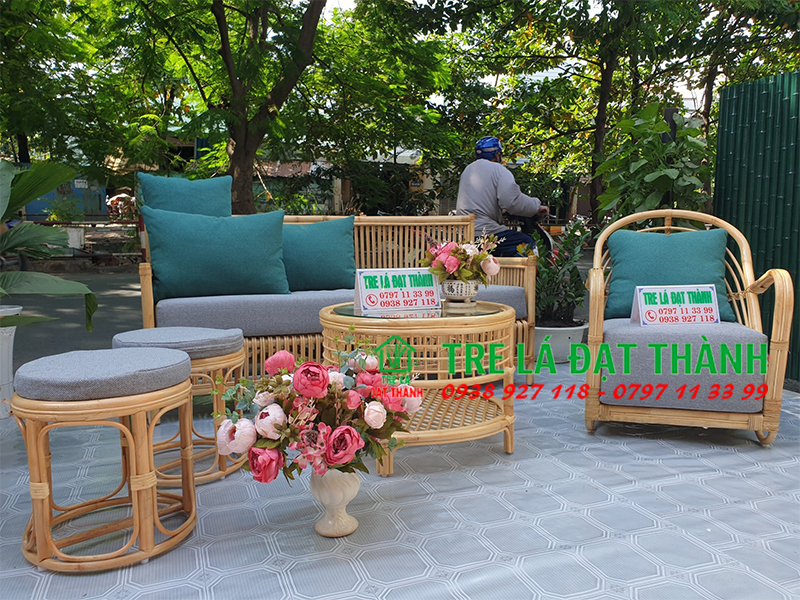 Sofa Mây Tre – SFM006