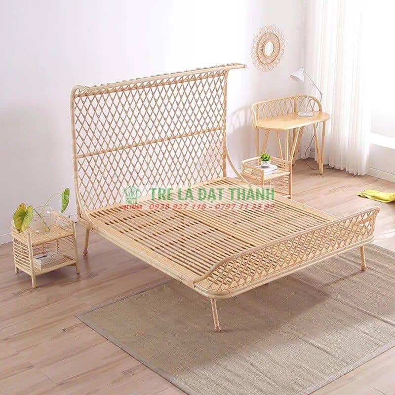 Giường Ngủ Bằng Mây - GM003