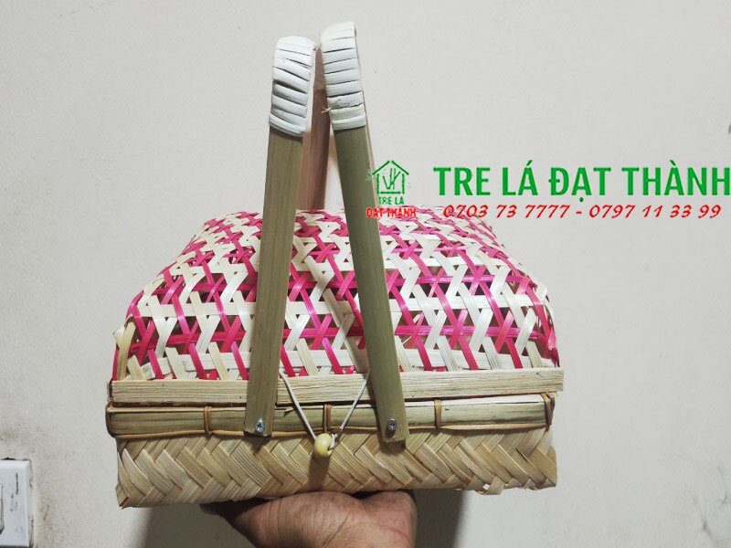 Hộp Quà Mây Tre Đan - HQMTD006