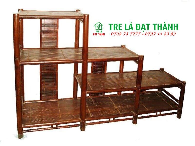 Kệ Sách Bằng Tre - KSBT004