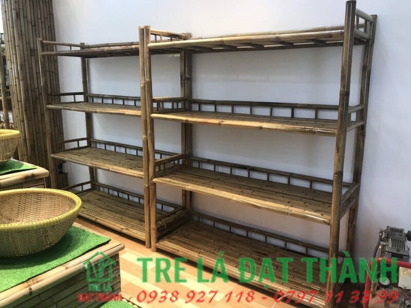 Kệ Tre Đựng Chén - KTDC003
