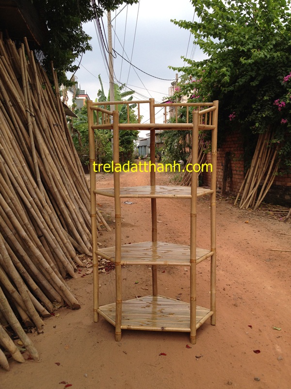 Kệ Để Hoa Bằng Tre - KDHBT015