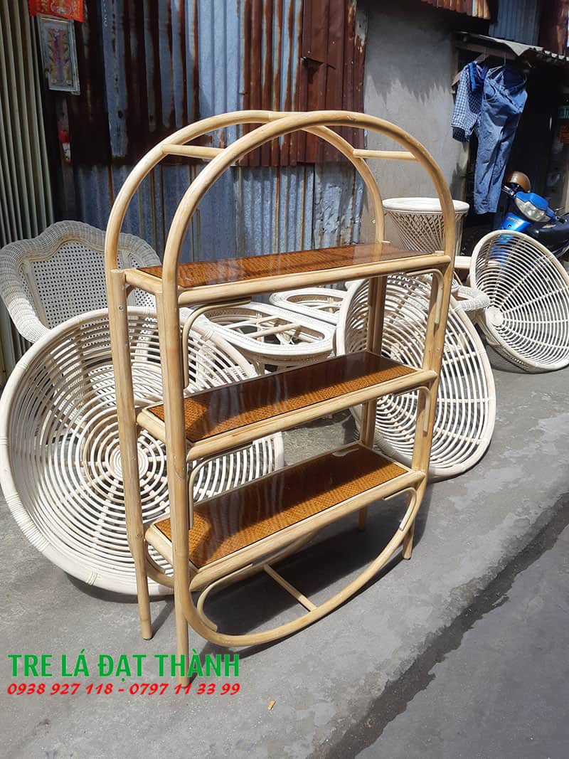 Kệ Để Báo Tạp Chí Bằng Mây - KDBTCBM012