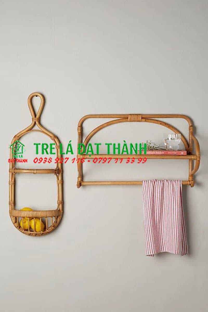 Kệ Đựng Đồ Mây Tre Đan - KDDMTD013