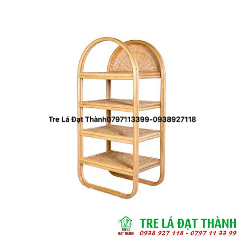 Kệ Đựng Đồ Mây Tre Đan - KDDMTD006