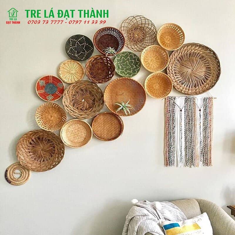 Rổ Tre Trang Trí