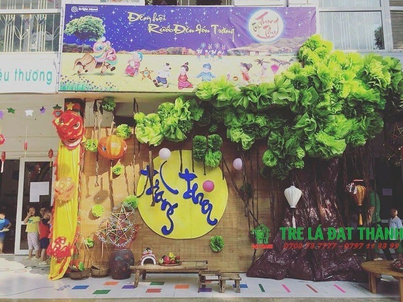 Mành Tre Trang Trí Trung Thu - MTT009